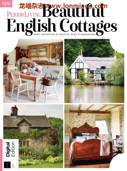 [英国版]Period Living 特刊 Beautiful English Cottages 花园室内装修设计杂志